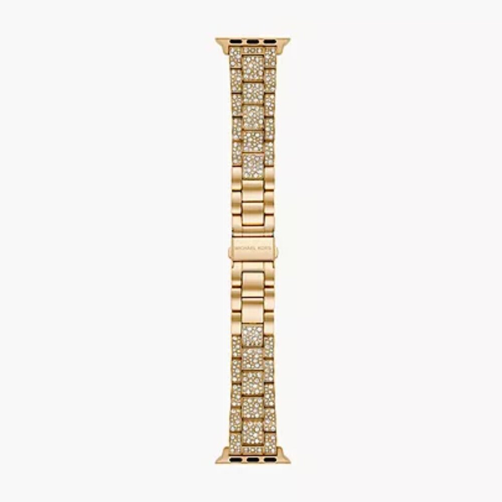 Michael Kors Women's Gold-Tone Stainless Steel Band for Apple Watch, New-in-Box